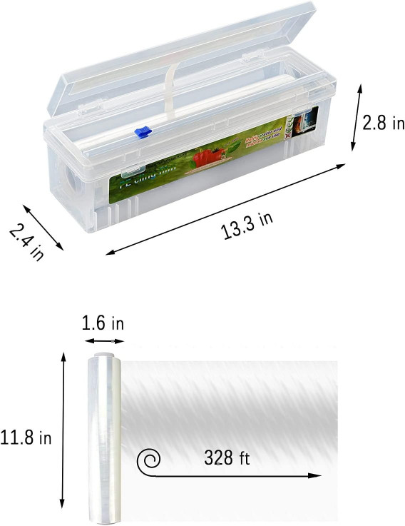 CLING FILM HOLDER || Cling Film Dispenser And Cutter Wrap Dispenser